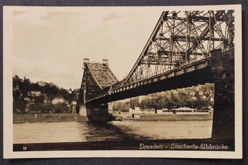 Dresden, Loschwitz - Elbbrücke