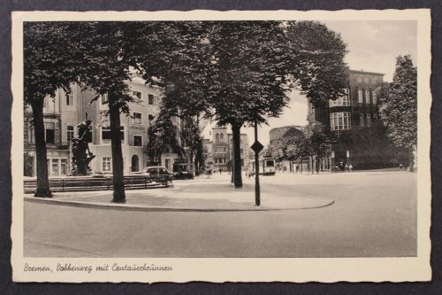 Bremen, Dobbenweg mit Centauerbrunnen