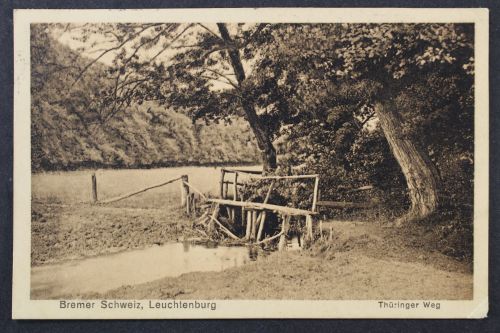 Bremen, Bremer Schweiz, Leuchtenburg, Thüringer Weg