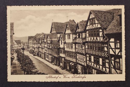Allendorf, an der Werra, Kirchstraße, Fachwerkhäuser