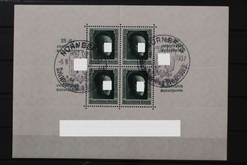 Deutsches Reich, MiNr. Block 11, gestempelt, BPP Signatur