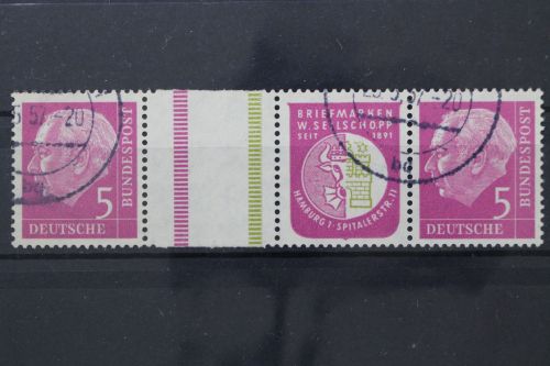 Deutschland (BRD), MiNr. WZ 9 PF II, gestempelt