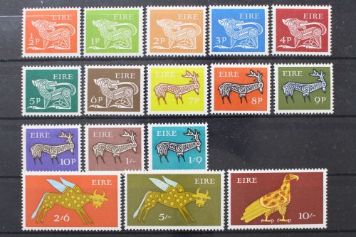 Irland, MiNr. 210-225, gemischte Zähnung, postfrisch