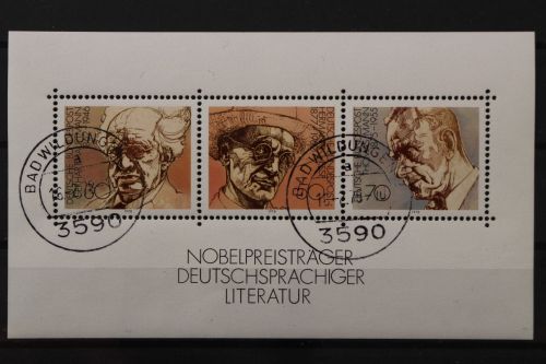 Deutschland (BRD), MiNr. Block 16, EST