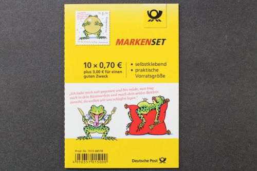 Deutschland (BRD), MiNr. MH 108, ESST