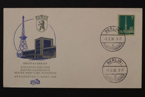 Berlin, MiNr. 135, FDC
