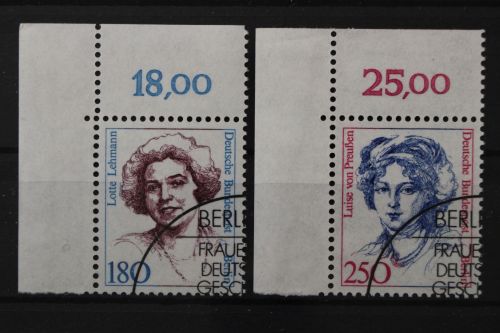 Berlin, MiNr. 844-845, Ecke links oben, gestempelt