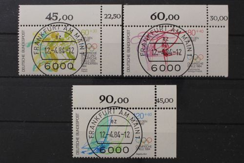 Deutschland, MiNr. 1206-1208 Kbwz, Ecke rechts oben, F/M, gestempelt