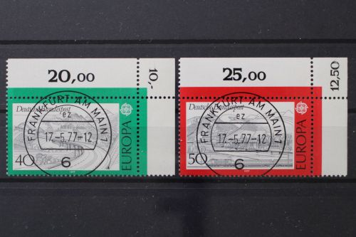 Deutschland, MiNr. 934-935 Kbwz, Ecke rechts oben, F/M, gestempelt