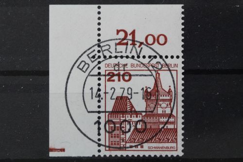 Berlin, MiNr. 589 Ecke links oben, EST