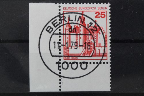 Berlin, MiNr. 587 Ecke links unten, EST