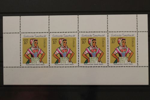 DDR, MiNr. H-Blatt 12 I C, postfrisch