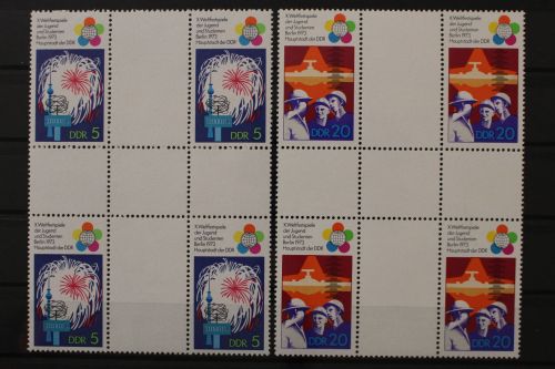 DDR, MiNr. HZ 16 + 17, postfrisch
