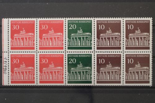 Deutschland (BRD), MiNr. H-Blatt 17 Randleiste X, postfrisch