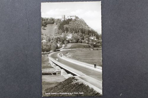 Hammelburg, an d. Fränk. Saale, Blick zum Schloß Saaleck