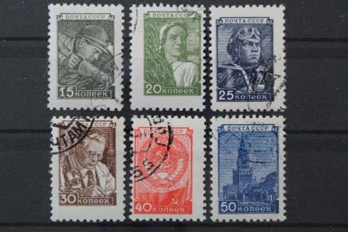 Sowjetunion, MiNr. 1331-1336, gestempelt