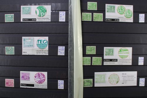Plattenfehler & Abarten Sammlung ab Deutsches Reich bis BRD