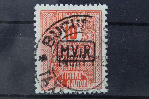 Rumänien Kriegssteuer Portomarke, MiNr. 8, gestempelt