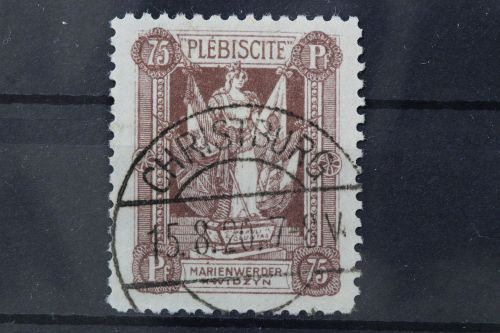 Marienwerder, MiNr. 39, gestempelt