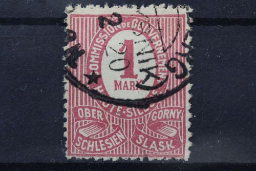 Oberschlesien, MiNr. 8, gestempelt