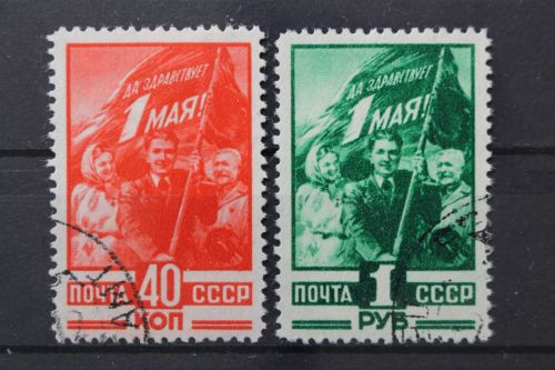 Sowjetunion, MiNr. 1341-1342, gestempelt