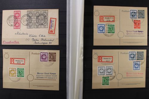 Sowjetische Zone 1945-1949, gute Sammlung