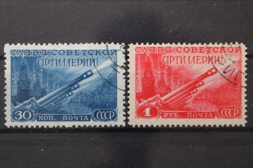 Sowjetunion, MiNr. 1290-1291, gestempelt