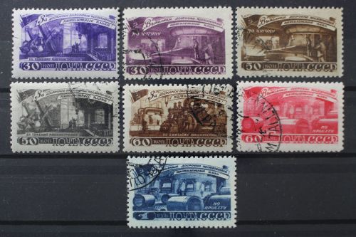 Sowjetunion, MiNr. 1261-1267, gestempelt