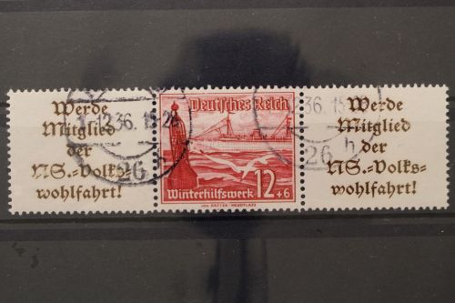 Deutsches Reich, MiNr. W 128, gestempelt