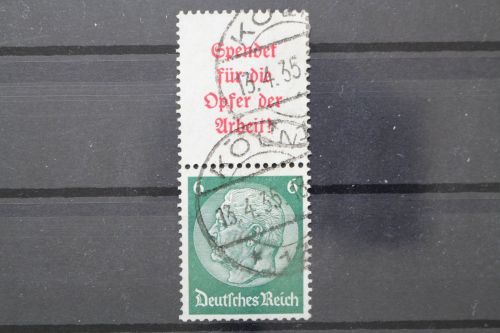 Deutsches Reich, MiNr. S 123, gestempelt
