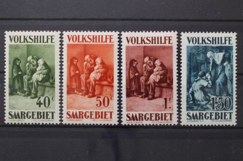 Saargebiet, MiNr. 135-138, Falz
