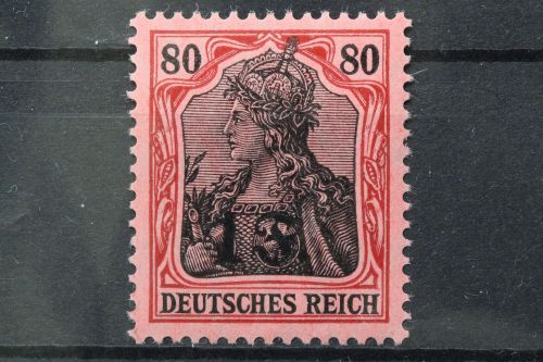 Etappengebiet West, MiNr. 10, Falz