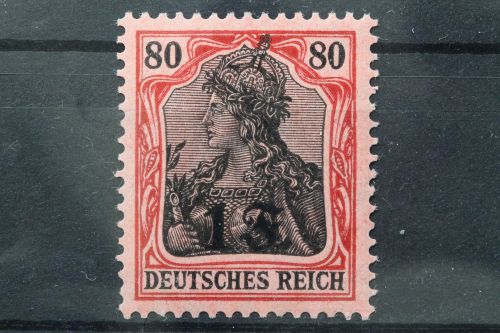 Etappengebiet West, MiNr. 10, Falz