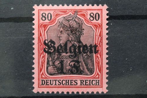 Landespost Belgien, MiNr. 22, Falz