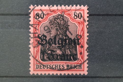 Landespost Belgien, MiNr. 7, gestempelt