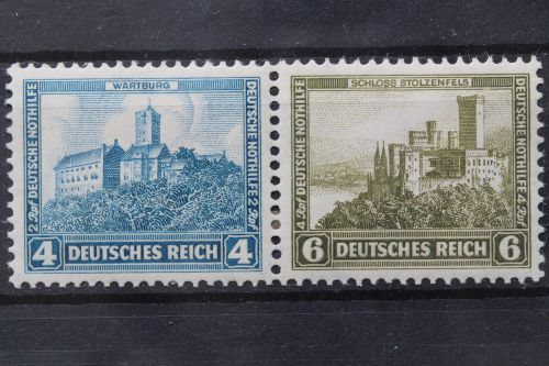 Deutsches Reich, MiNr. W 43, Falz