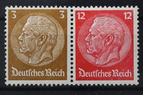Deutsches Reich, MiNr. W 80, Falz