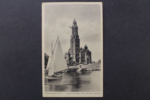 Bremerhaven, Leuchtturm am neuen Hafen