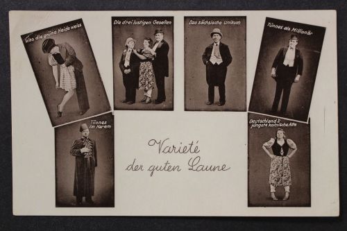 Hamburg, Variete der guten Laune, z.B. Tünnes im Harem...
