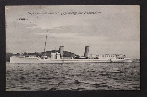 Depeschenboot Sleipner, Begleitschiff der Hohenzoller