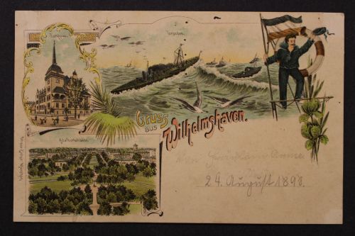 Wilhelmshaven, Rathaus, Torpedos, Adalberstrasse