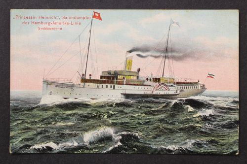 "Prinzessin Heinrich", Salondampfer der Hamburg-Amerika-Linie