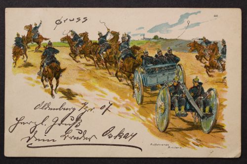 Auffahrende Artillerie