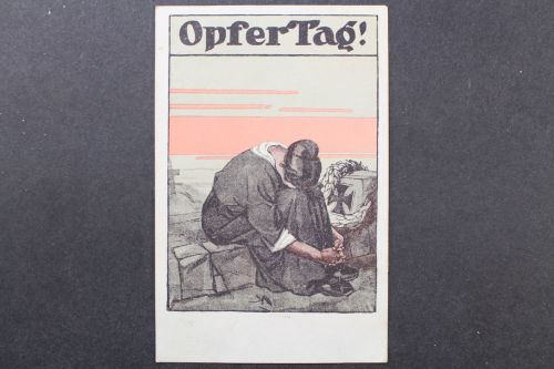Trauender Frau, Opfertag 1917