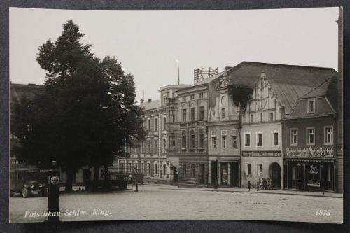 Patschkau/Schlesien, Ring, Cafe, Seilermeister