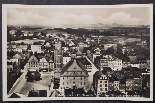 Patschkau/Schlesien, Blick vom Turm der St. Johanneskirche