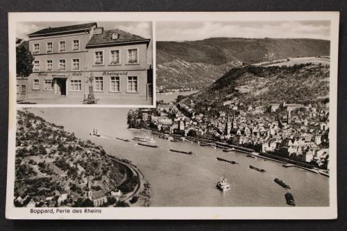 Boppard, Perle des Rheins, Hotel Rheingold Bes. P. Günther