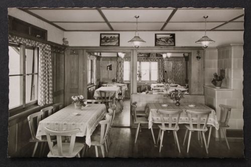 Bernau, Berggasthaus-Pension Präger-Böden, Inh. E. Köpfer, Innenansicht