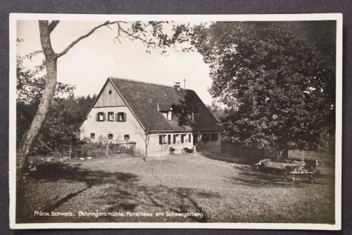 Behringersmühle, OT v. Gößweinstein, Forsthaus am Schweigelberg