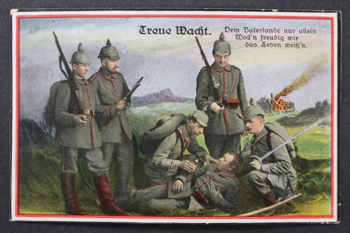 Treue Wacht: Dem Vaterlande nur allein....
